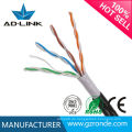 Doppeljacke PE + PVC wasserdicht für Außenverdrahtung UTP cat5e 24awg Außenkabel